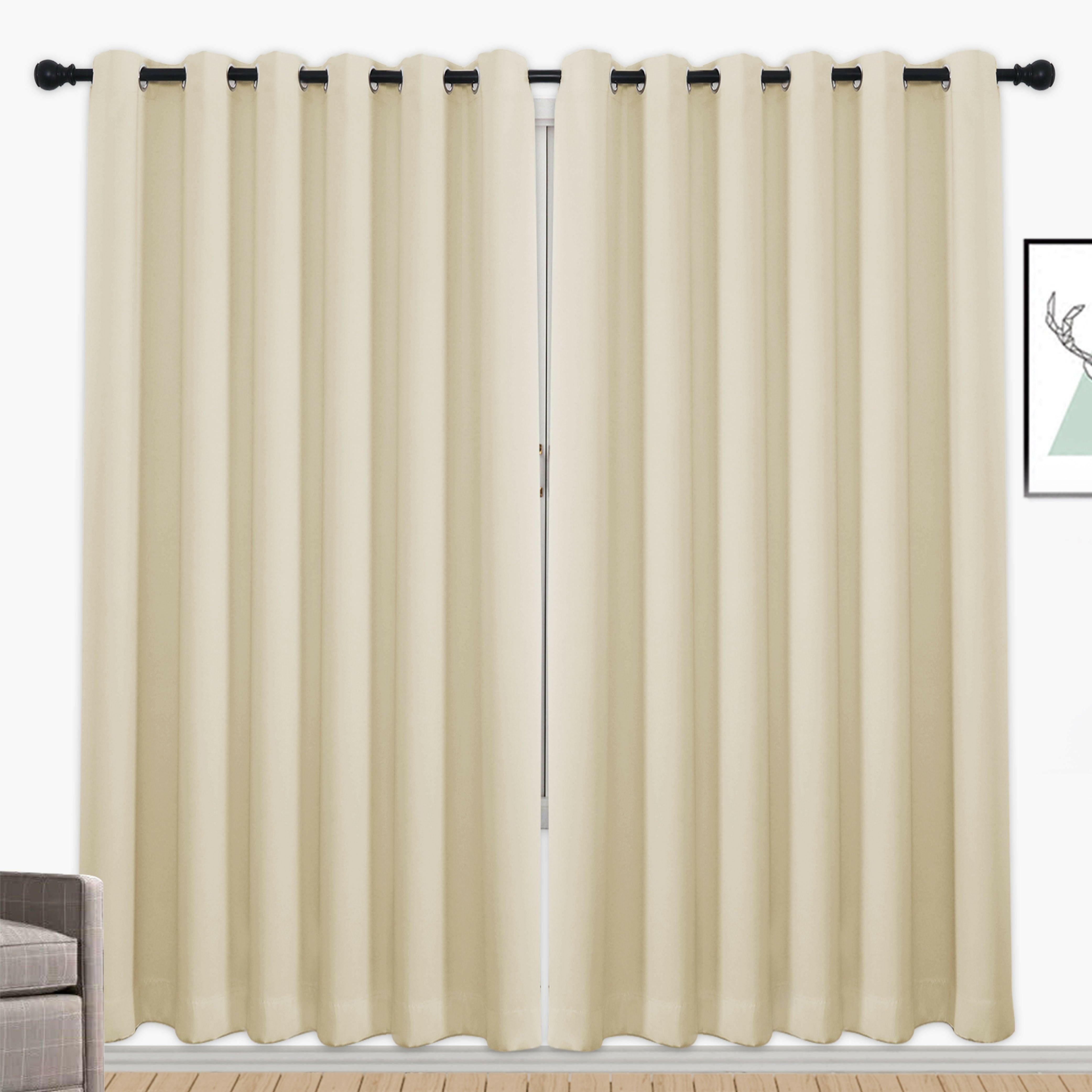 Hyper Cover 3-Layers Blockout Curtains Beige | Window Curtains | Brilliant Home Living